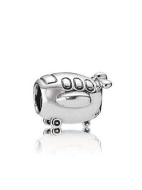 Silver Pandora Airplane Charm